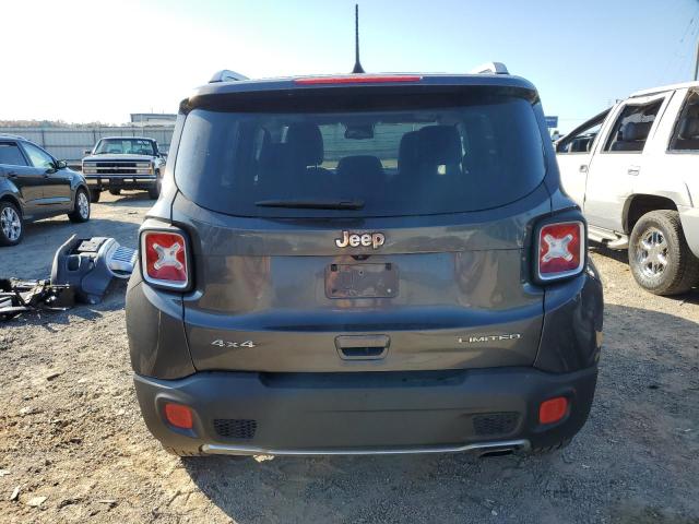 ZACCJBDB9JPH34892 - 2018 JEEP RENEGADE LIMITED GRAY photo 6