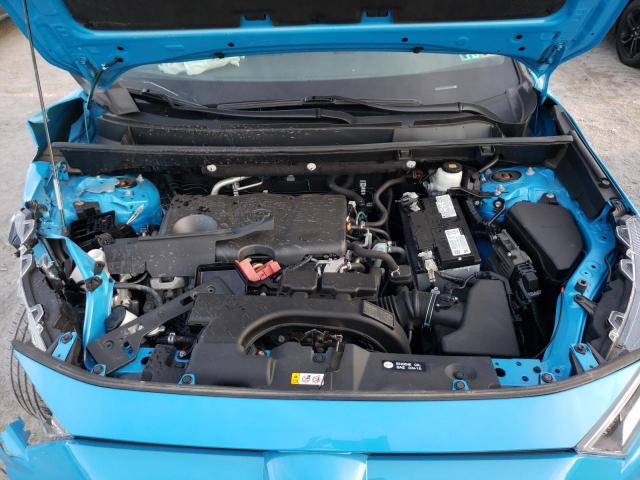 2T3P1RFV0MW157550 - 2021 TOYOTA RAV4 XLE BLUE photo 12