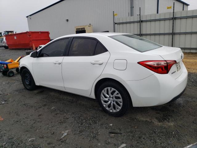 5YFBURHE1HP712570 - 2017 TOYOTA COROLLA L WHITE photo 2