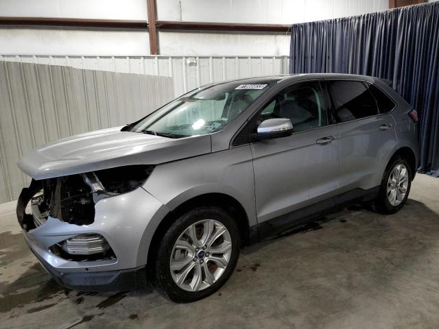 2FMPK3K93MBA14318 - 2021 FORD EDGE TITANIUM SILVER photo 1