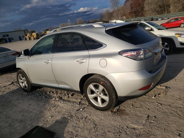 2T2BK1BAXBC111223 - 2011 LEXUS RX 350 SILVER photo 2