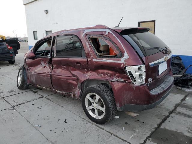 2CNDL63F376047791 - 2007 CHEVROLET EQUINOX LT RED photo 2