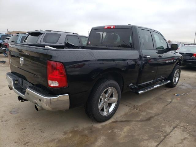 1D7RB1GT1BS560923 - 2011 DODGE RAM 1500 BLACK photo 3