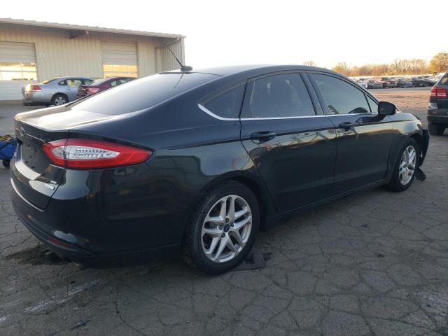 3FA6P0HD4ER128137 - 2014 FORD FUSION SE BLACK photo 3