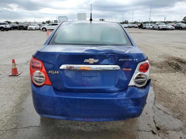 1G1JC5SB6C4206999 - 2012 CHEVROLET SONIC LT BLUE photo 6