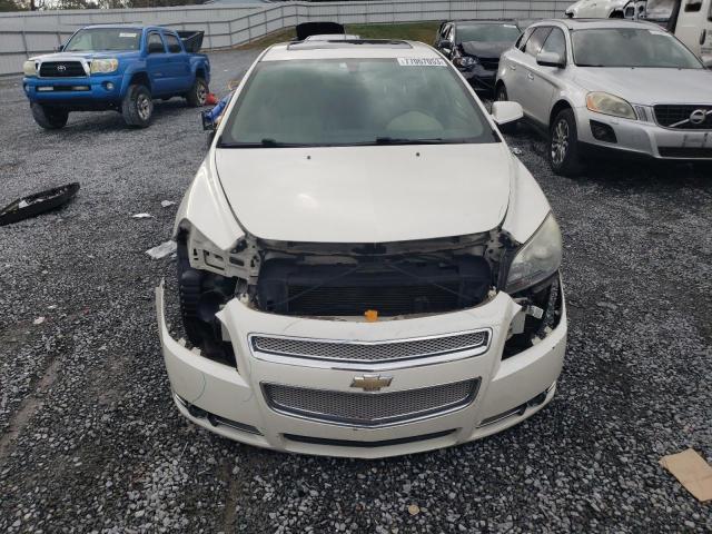 1G1ZE5E18BF284543 - 2011 CHEVROLET MALIBU LTZ WHITE photo 5