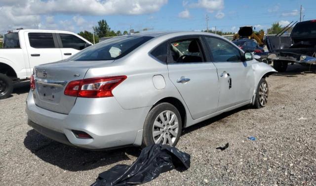 3N1AB7AP0GY243717 - 2016 NISSAN SENTRA S SILVER photo 3