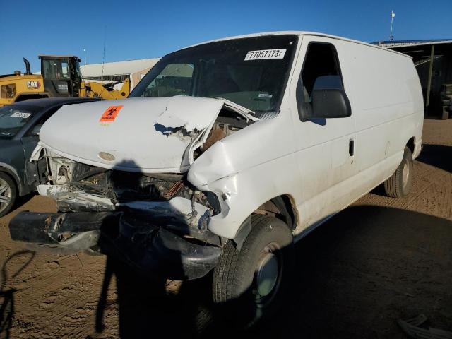 1FTRE14LXWHA90335 - 1998 FORD ECONOLINE E150 VAN WHITE photo 1