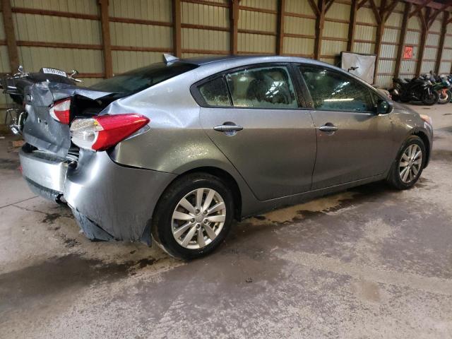 KNAFX4A68G5500305 - 2016 KIA FORTE LX GRAY photo 3