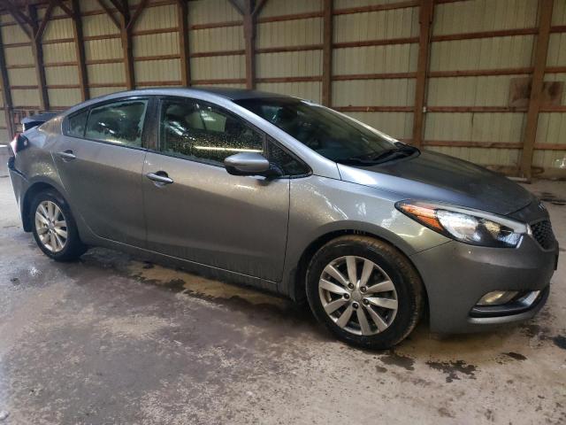 KNAFX4A68G5500305 - 2016 KIA FORTE LX GRAY photo 4