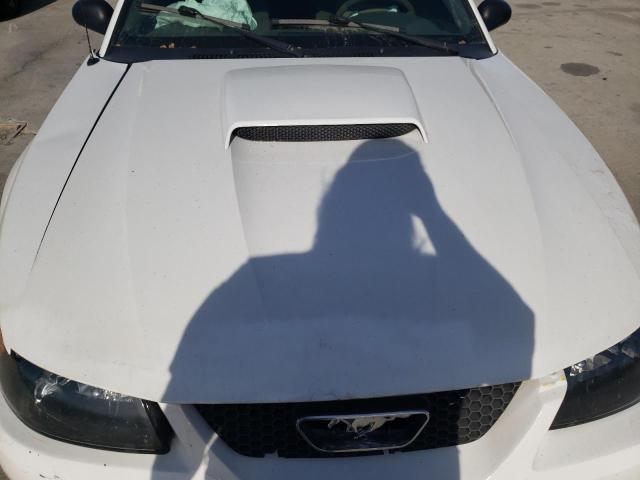 1FAFP40403F334312 - 2003 FORD MUSTANG WHITE photo 11