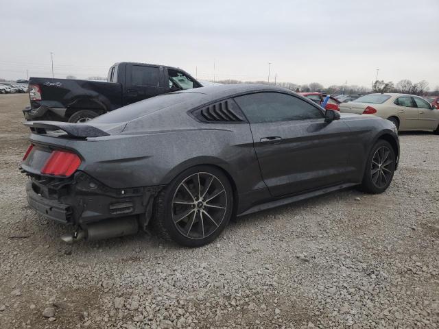 1FA6P8TH5F5369735 - 2015 FORD MUSTANG GRAY photo 3