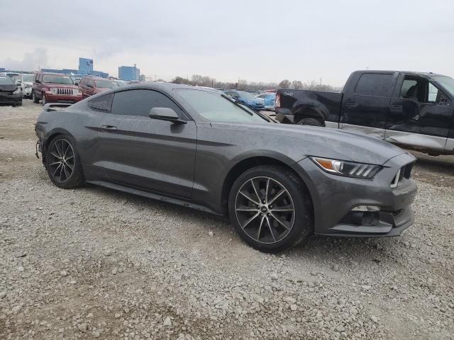 1FA6P8TH5F5369735 - 2015 FORD MUSTANG GRAY photo 4