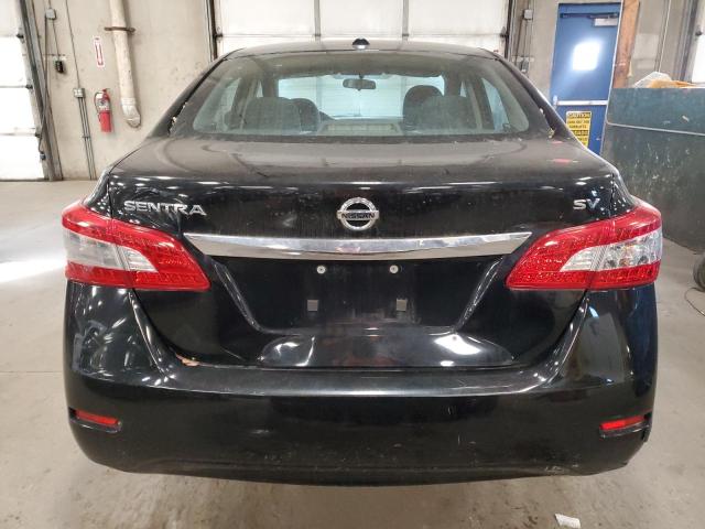 3N1AB7AP3FY225159 - 2015 NISSAN SENTRA S BLACK photo 6