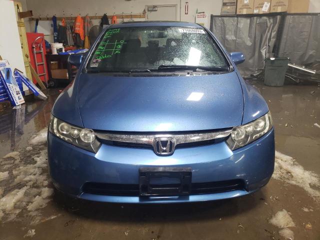 1HGFA168X7L036122 - 2007 HONDA CIVIC EX BLUE photo 5