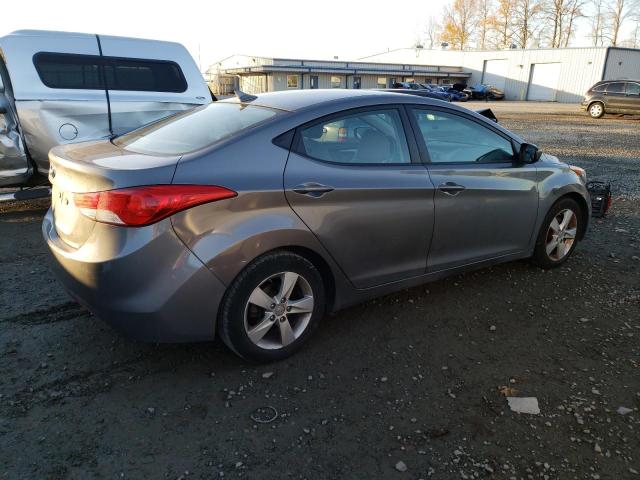 5NPDH4AE1DH330007 - 2013 HYUNDAI ELANTRA GLS GRAY photo 3