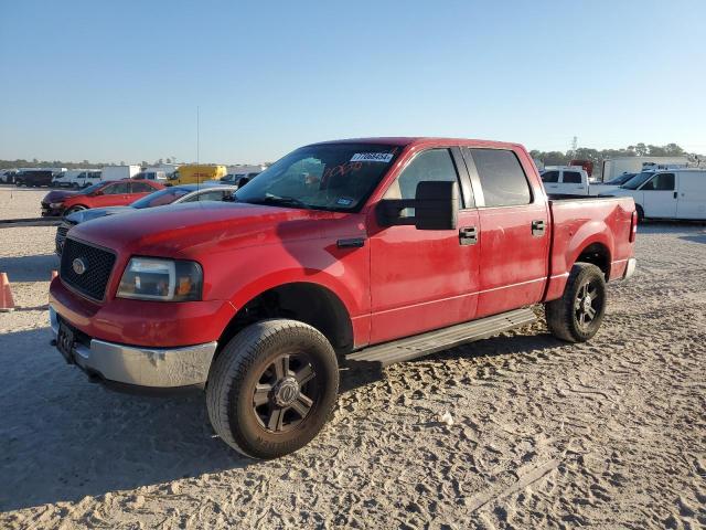 1FTPW14515KE61048 - 2005 FORD F150 SUPERCREW RED photo 1