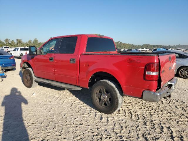 1FTPW14515KE61048 - 2005 FORD F150 SUPERCREW RED photo 2