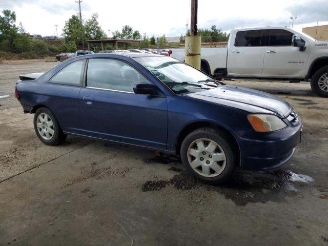 1HGEM22901L122022 - 2001 HONDA CIVIC SI BLUE photo 4