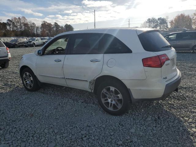 2HNYD28268H547302 - 2008 ACURA MDX WHITE photo 2