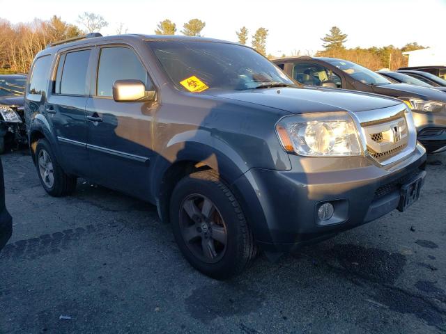 5FNYF4H41AB012578 - 2010 HONDA PILOT EX GRAY photo 4