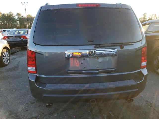 5FNYF4H41AB012578 - 2010 HONDA PILOT EX GRAY photo 6