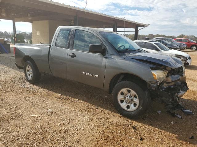 1N6BA06A16N546272 - 2006 NISSAN TITAN XE GRAY photo 4