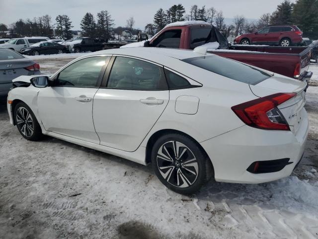 2HGFC1F75GH650039 - 2016 HONDA CIVIC EXL WHITE photo 2