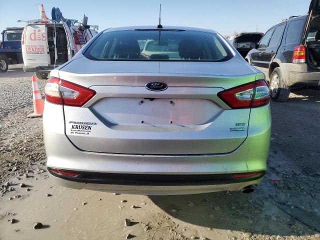 1FA6P0HDXG5124583 - 2016 FORD FUSION SE SILVER photo 6