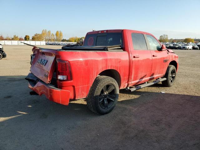 1C6RR7MT8JS202804 - 2018 RAM 1500 SPORT RED photo 3