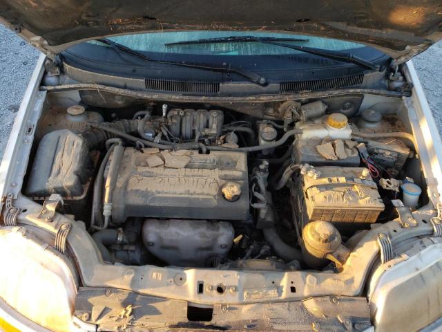 KL1TD66618B096244 - 2008 CHEVROLET AVEO BASE Gümüş foto 11