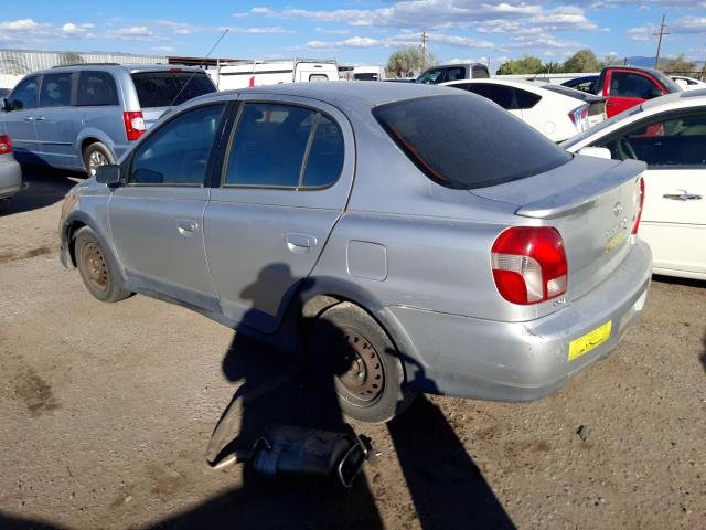 JTDBT1236Y0061118 - 2000 TOYOTA ECHO SILVER photo 2