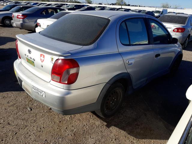 JTDBT1236Y0061118 - 2000 TOYOTA ECHO SILVER photo 3