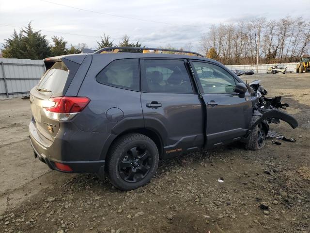 JF2SKAMC5PH435980 - 2023 SUBARU FORESTER WILDERNESS GRAY photo 3