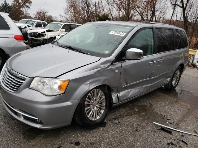 2C4RC1CG3ER228083 - 2014 CHRYSLER TOWN & COU TOURING L SILVER photo 1