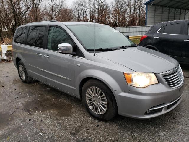 2C4RC1CG3ER228083 - 2014 CHRYSLER TOWN & COU TOURING L SILVER photo 4