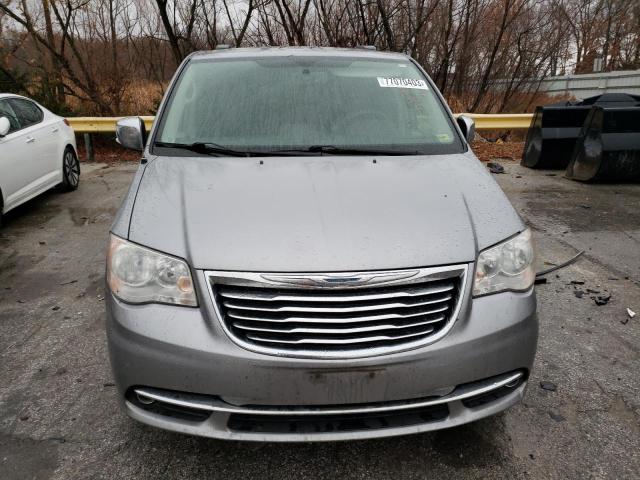 2C4RC1CG3ER228083 - 2014 CHRYSLER TOWN & COU TOURING L SILVER photo 5