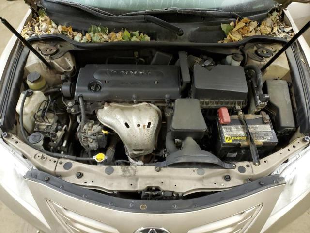 4T1BE46K37U001443 - 2007 TOYOTA CAMRY CE GOLD photo 11