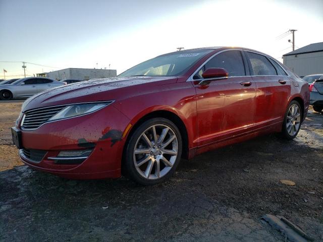 3LN6L2G91GR617186 - 2016 LINCOLN MKZ RED photo 1