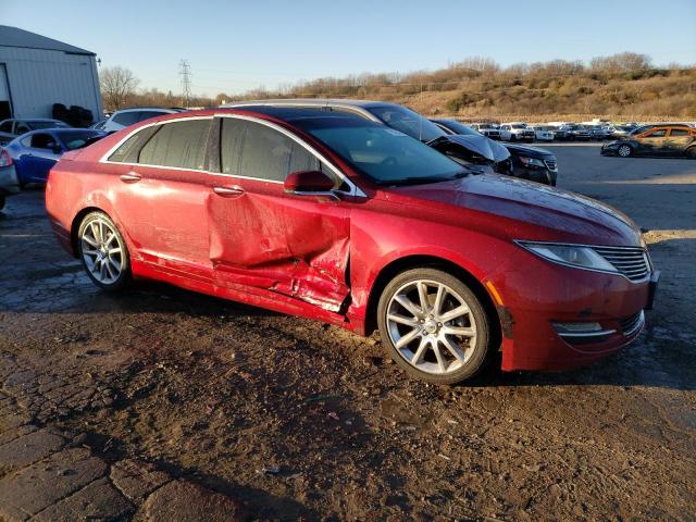 3LN6L2G91GR617186 - 2016 LINCOLN MKZ RED photo 4