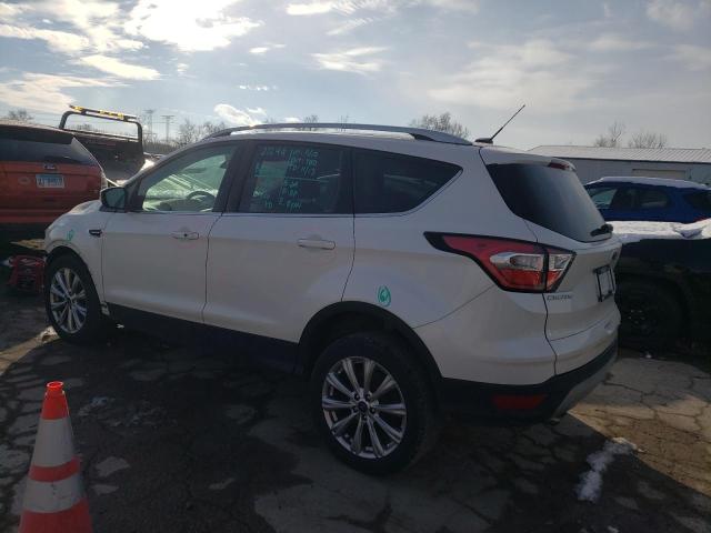 1FMCU9J91HUE21454 - 2017 FORD ESCAPE TITANIUM WHITE photo 2