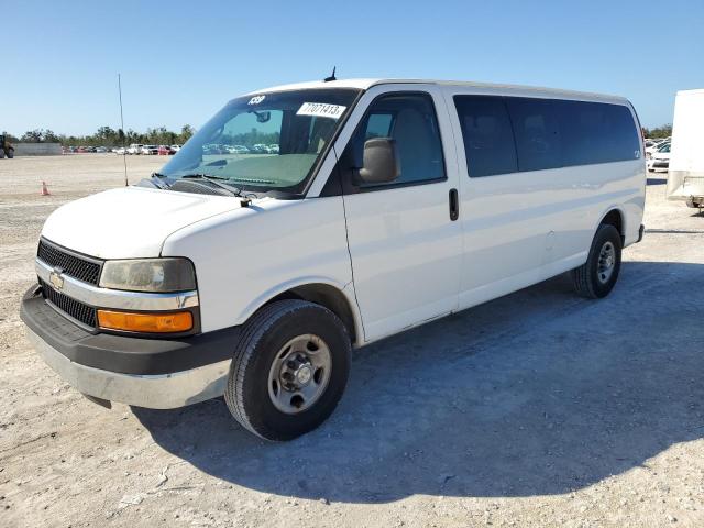 1GNZGZBG4D1122305 - 2013 CHEVROLET EXPRESS G3 LS WHITE photo 1