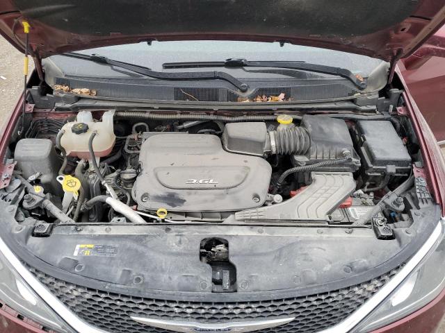 2C4RC1EG5JR108454 - 2018 CHRYSLER PACIFICA TOURING L PLUS BURGUNDY photo 12