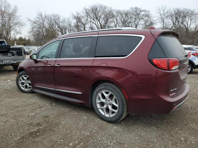 2C4RC1EG5JR108454 - 2018 CHRYSLER PACIFICA TOURING L PLUS BURGUNDY photo 2