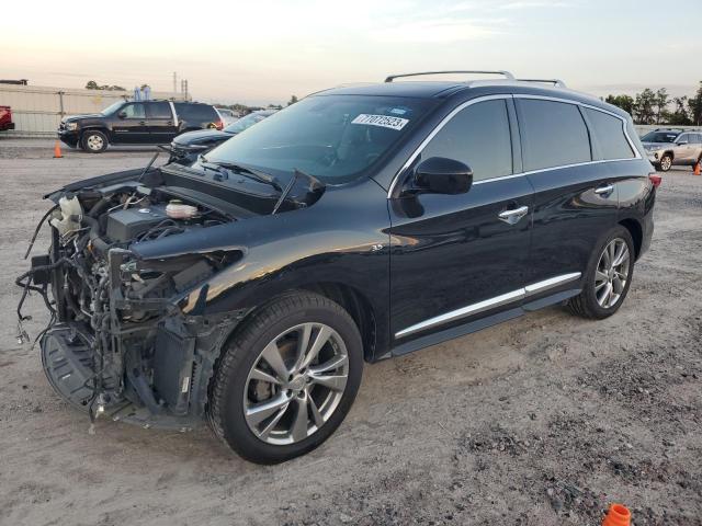 5N1AL0MN2EC551842 - 2014 INFINITI QX60 BLACK photo 1