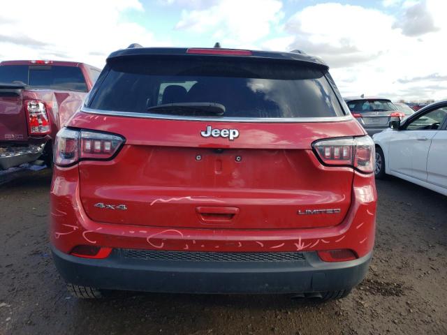 3C4NJDCB1KT709632 - 2019 JEEP COMPASS LIMITED RED photo 6