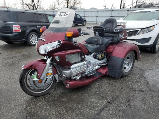 1HFSC47435A412968 - 2005 HONDA GL1800 A BURGUNDY photo 2