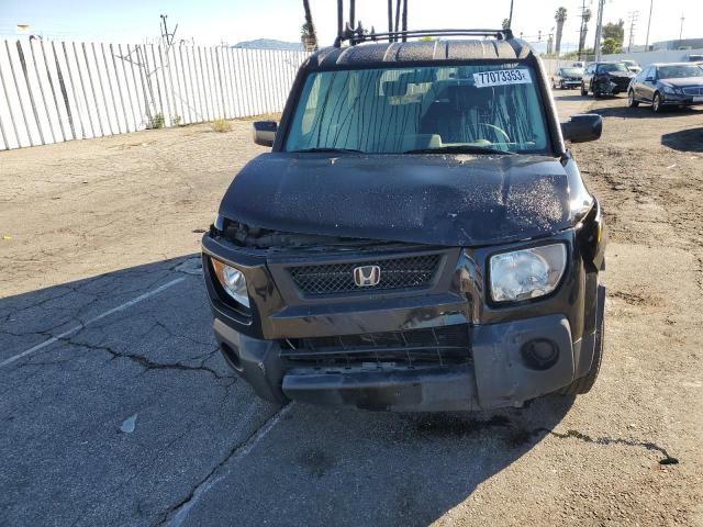 5J6YH287X6L027412 - 2006 HONDA ELEMENT EX BLACK photo 5