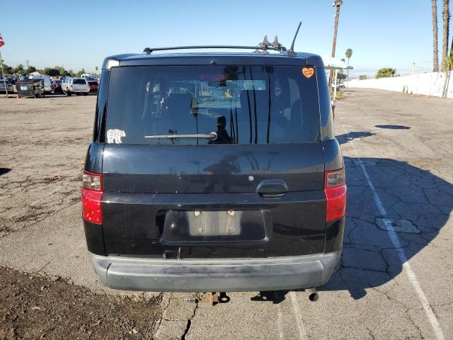 5J6YH287X6L027412 - 2006 HONDA ELEMENT EX BLACK photo 6