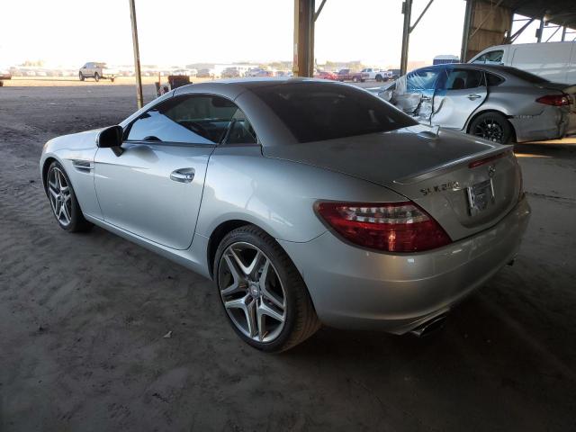 WDDPK4HA8EF088433 - 2014 MERCEDES-BENZ SLK 250 SILVER photo 2